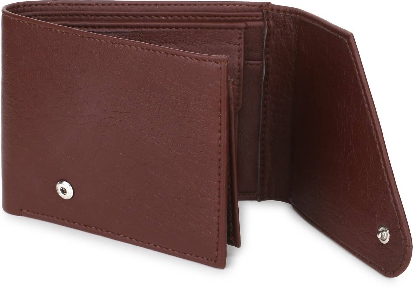     			Dezire Crafts PU Self Design Men's Regular Wallet With 8 Slots For Card ( Brown , Pack of 1 )