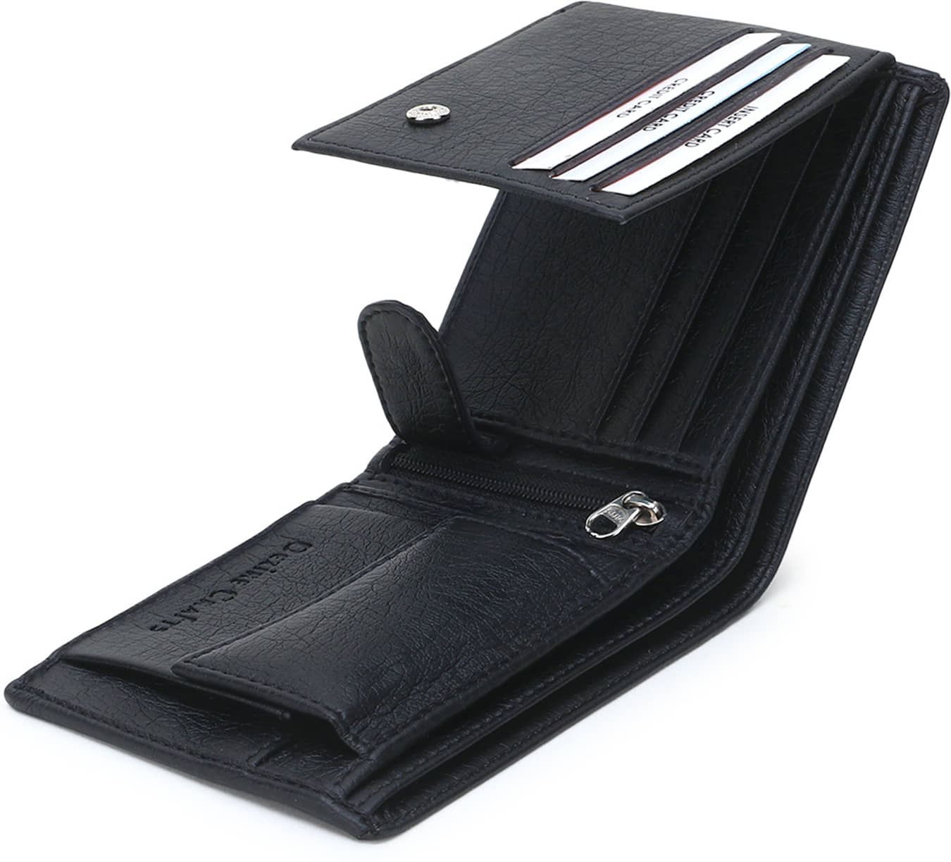 Dezire Crafts PU Solid Men's Regular Wallet With 9 Slots For Card ( Black , Pack of 1 ) - Handbags | Buy online on ZillyBuy