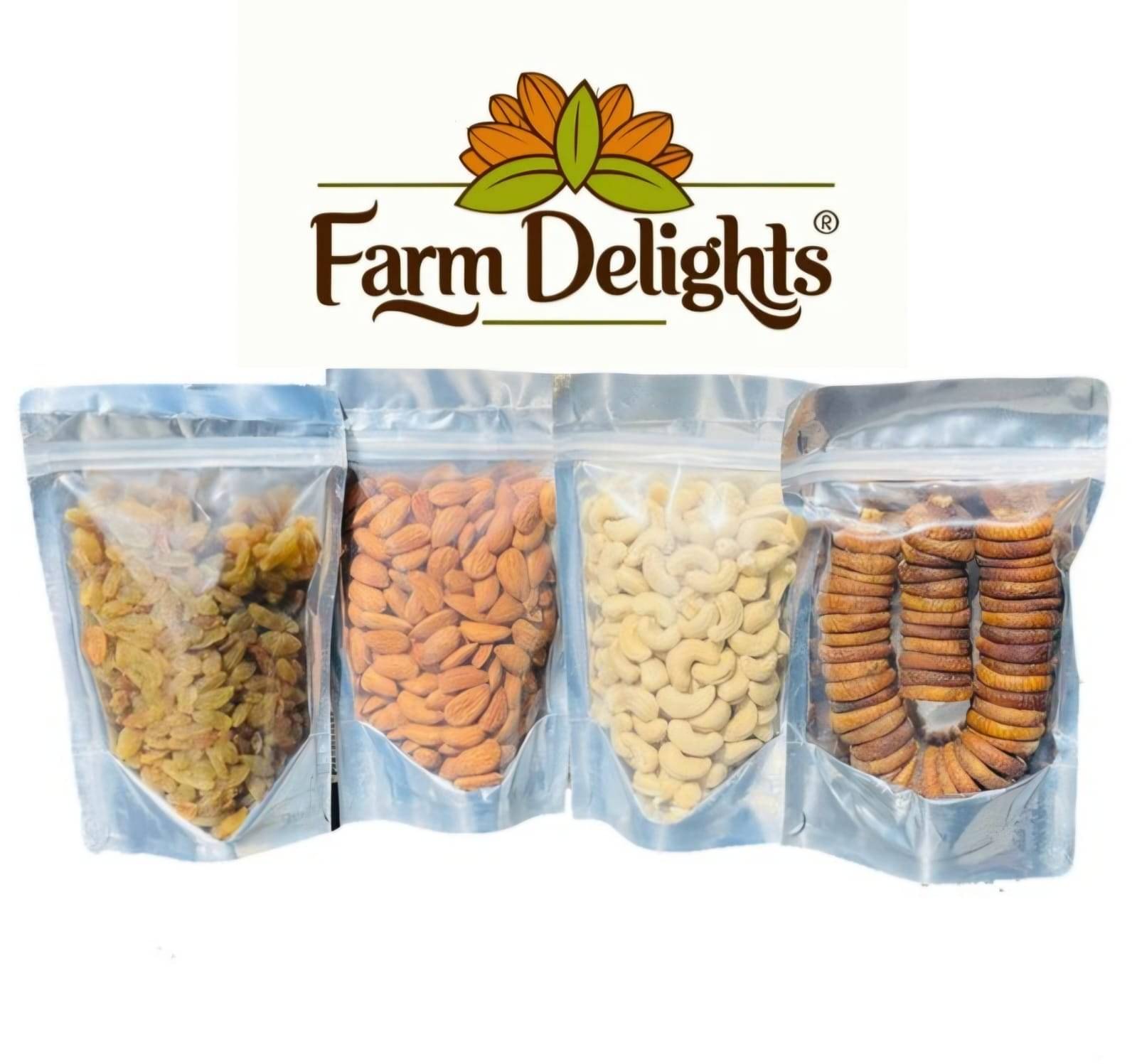 Farm delights Mixed Nuts 400g Farm delights Mixed Nuts 400g