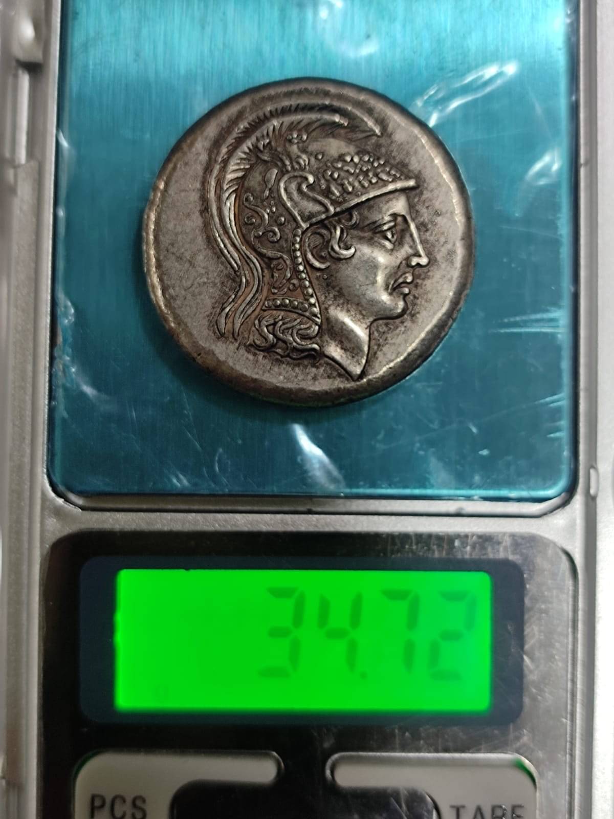 Indo Greek India Heavy Weighted 35 Gram very rare Coin Indo Greek India Heavy Weighted 35 Gram very rare Coin