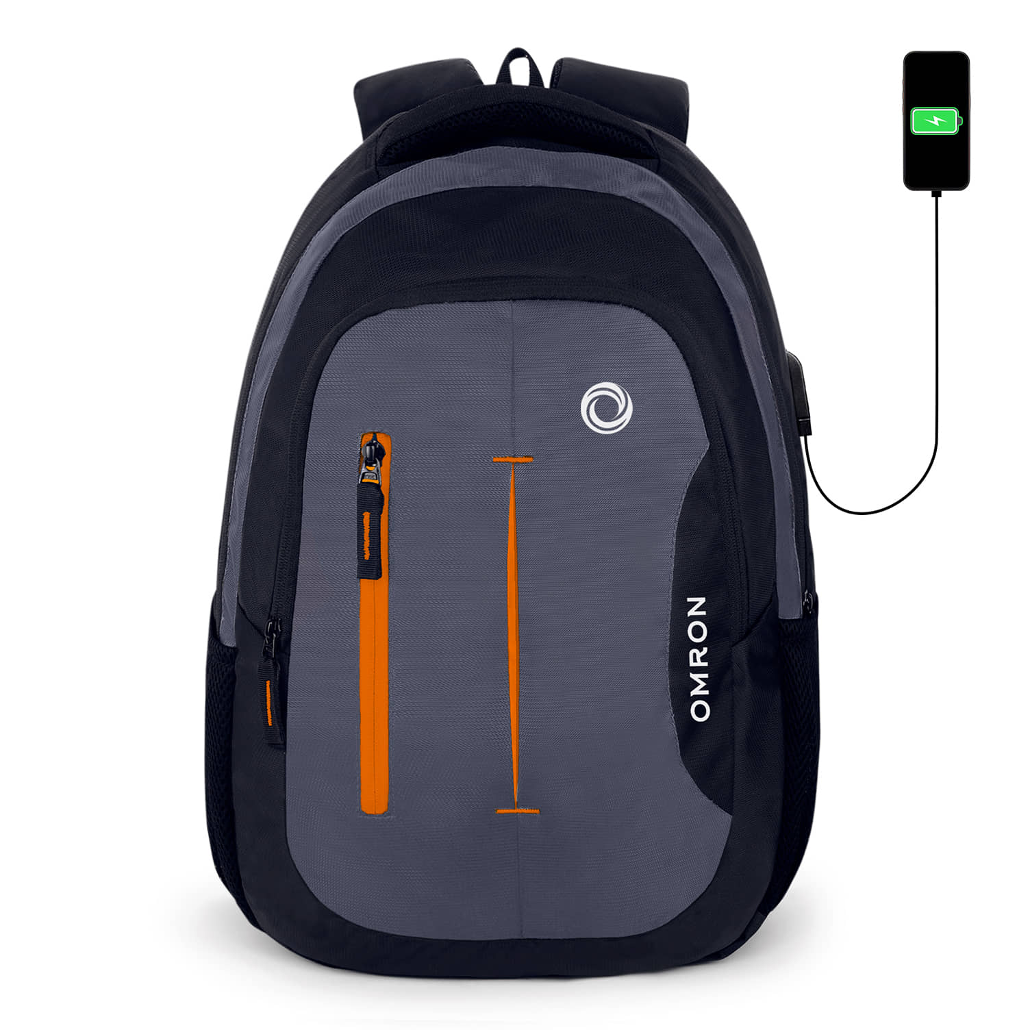 OMRON BAGS Black Polyester Backpack ( 30 Ltrs ) - Handbags | Buy online on ZillyBuy