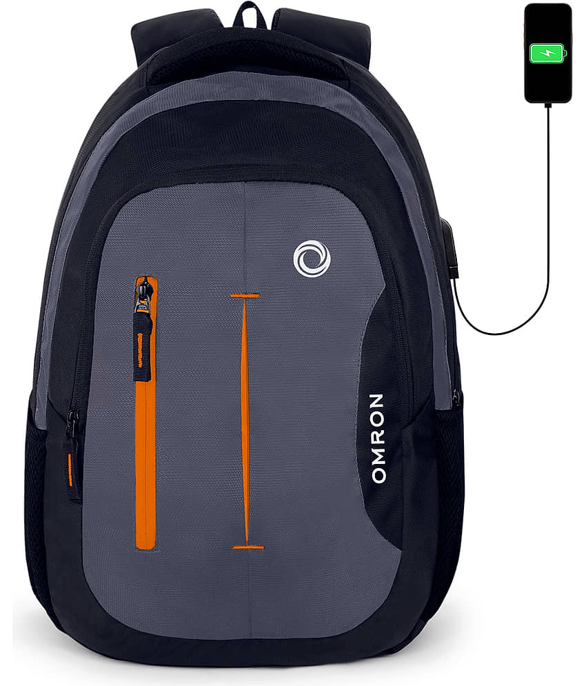 Bewakoof Black Polyester Backpack 16 Ltrs