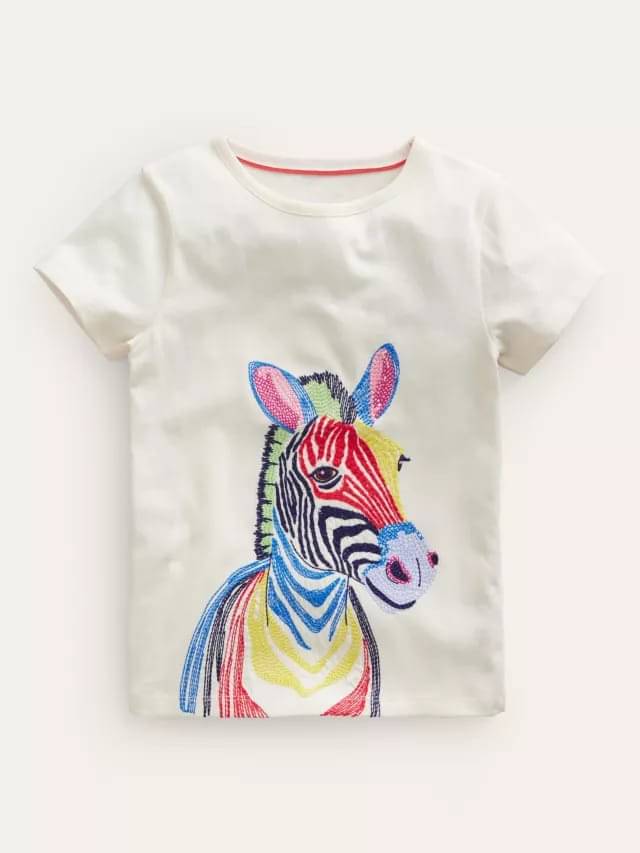     			Pink Angel Pack of 1 Boys Cotton T-Shirt ( White )