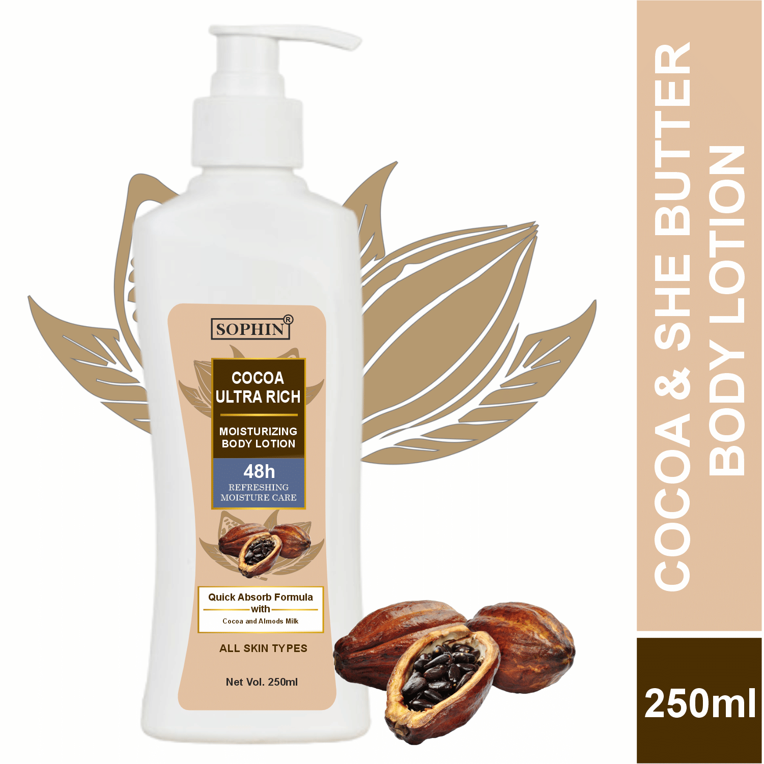 SOPHIN Moisturizing Lotion For All Skin Type 250 ml ( Pack of 1 ) SOPHIN Moisturizing Lotion For All Skin Type 250 ml ( Pack of 1 )
