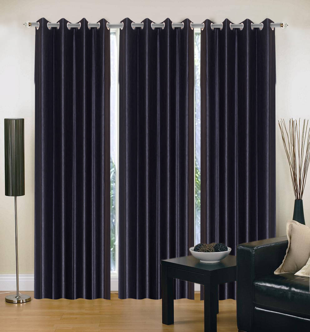 Sai Arpan Solid Semi-Transparent Eyelet Curtain 7 ft ( Pack of 3 ) - Multi Color Sai Arpan Solid Semi-Transparent Eyelet Curtain 7 ft ( Pack of 3 ) - Multi Color