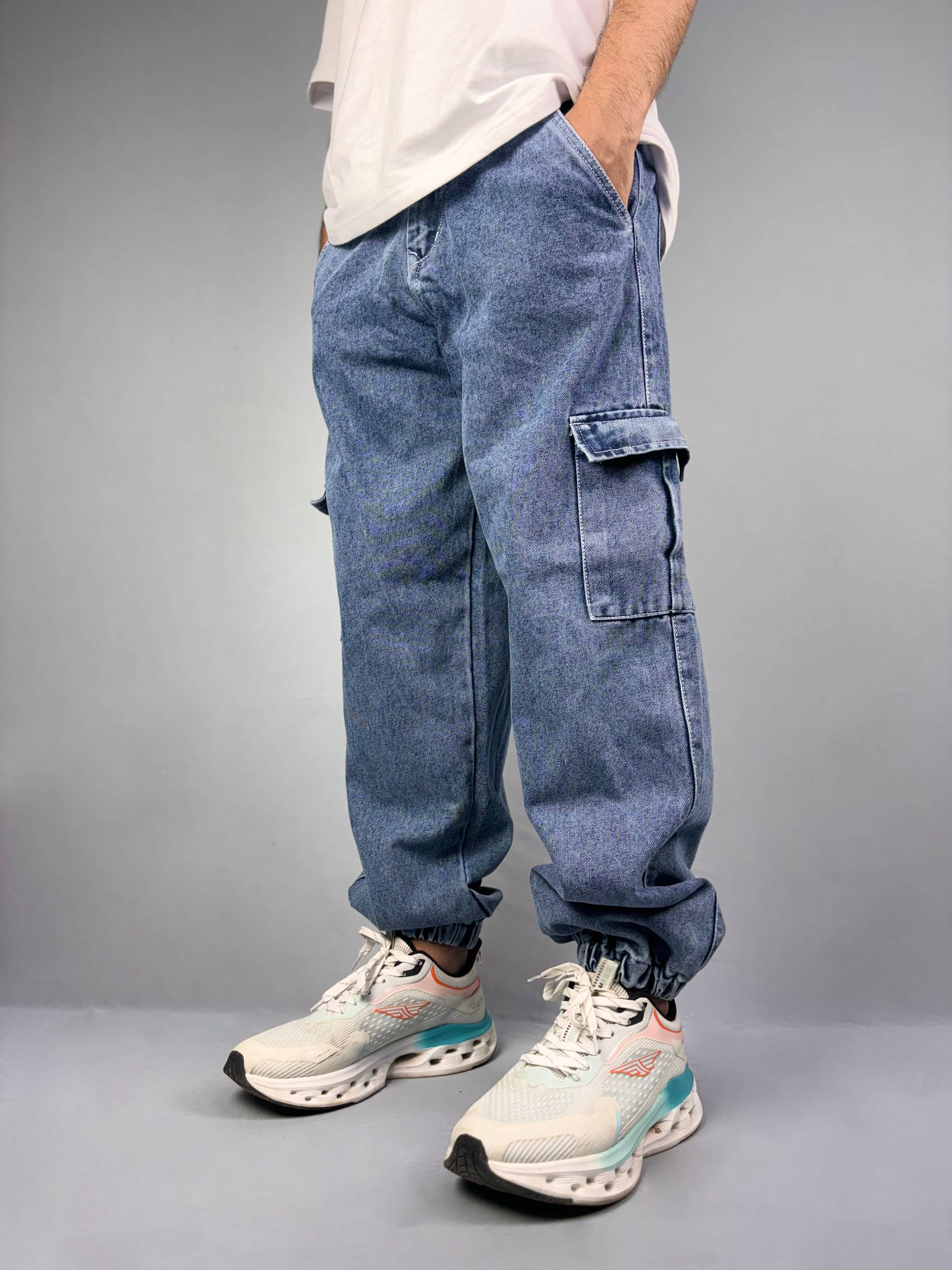     			Styzon Jogger Men's Jeans - Light Blue ( Pack of 1 )
