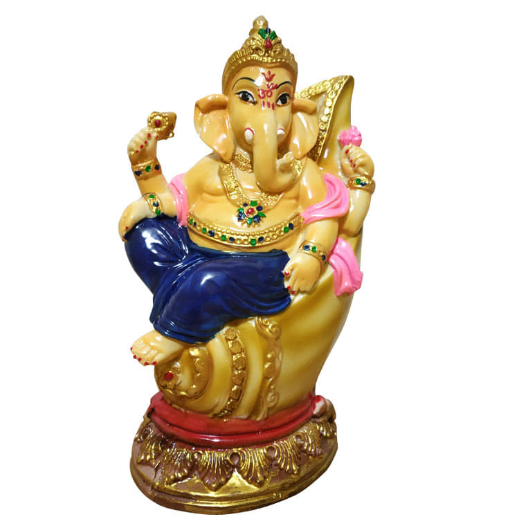 WINSOME COLLECTION Polyresin Lord Ganesha Idol ( 18 cm ) WINSOME COLLECTION Polyresin Lord Ganesha Idol ( 18 cm )