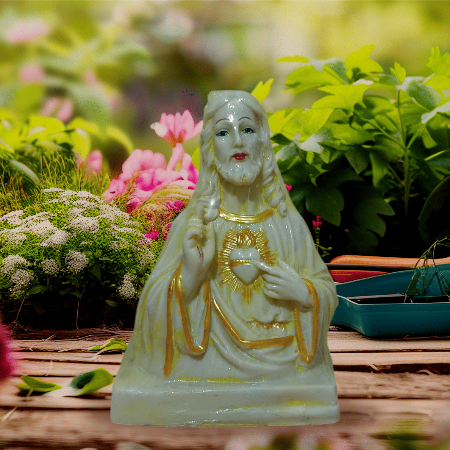     			WINSOME COLLECTION Resin Jesus Idol ( 19 cm )