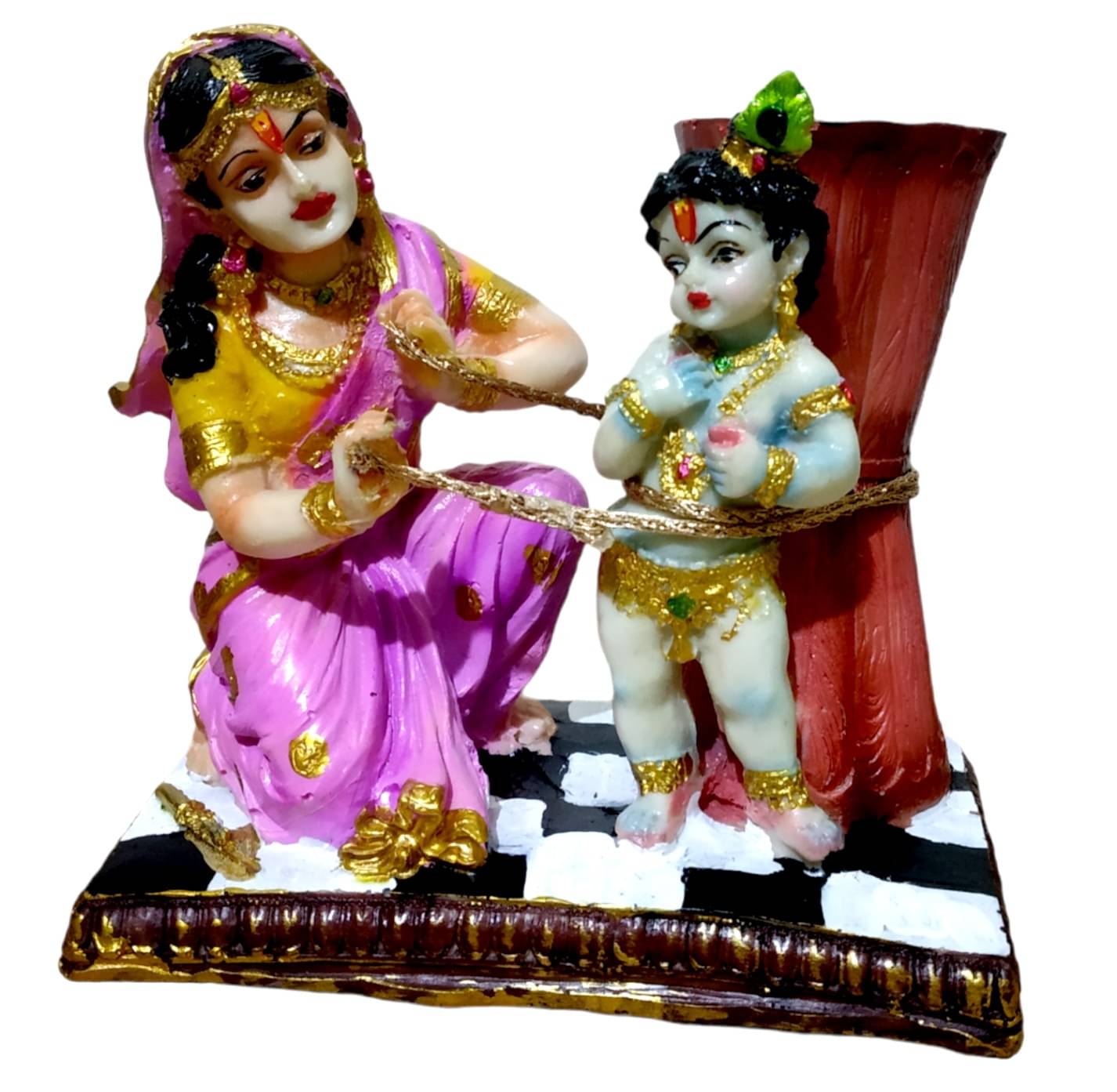 WINSOME COLLECTION Resin Lord Krishna Idol ( 14 cm ) WINSOME COLLECTION Resin Lord Krishna Idol ( 14 cm )