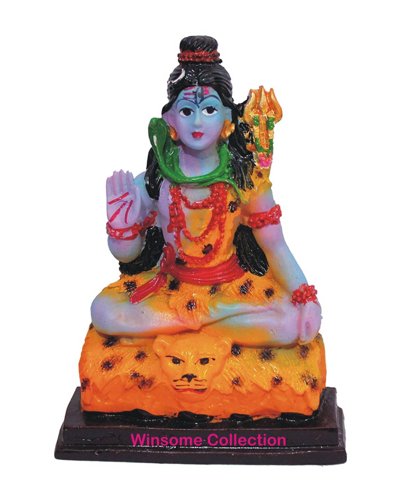     			WINSOME COLLECTION Resin Lord Shiva Idol ( 9 cm )