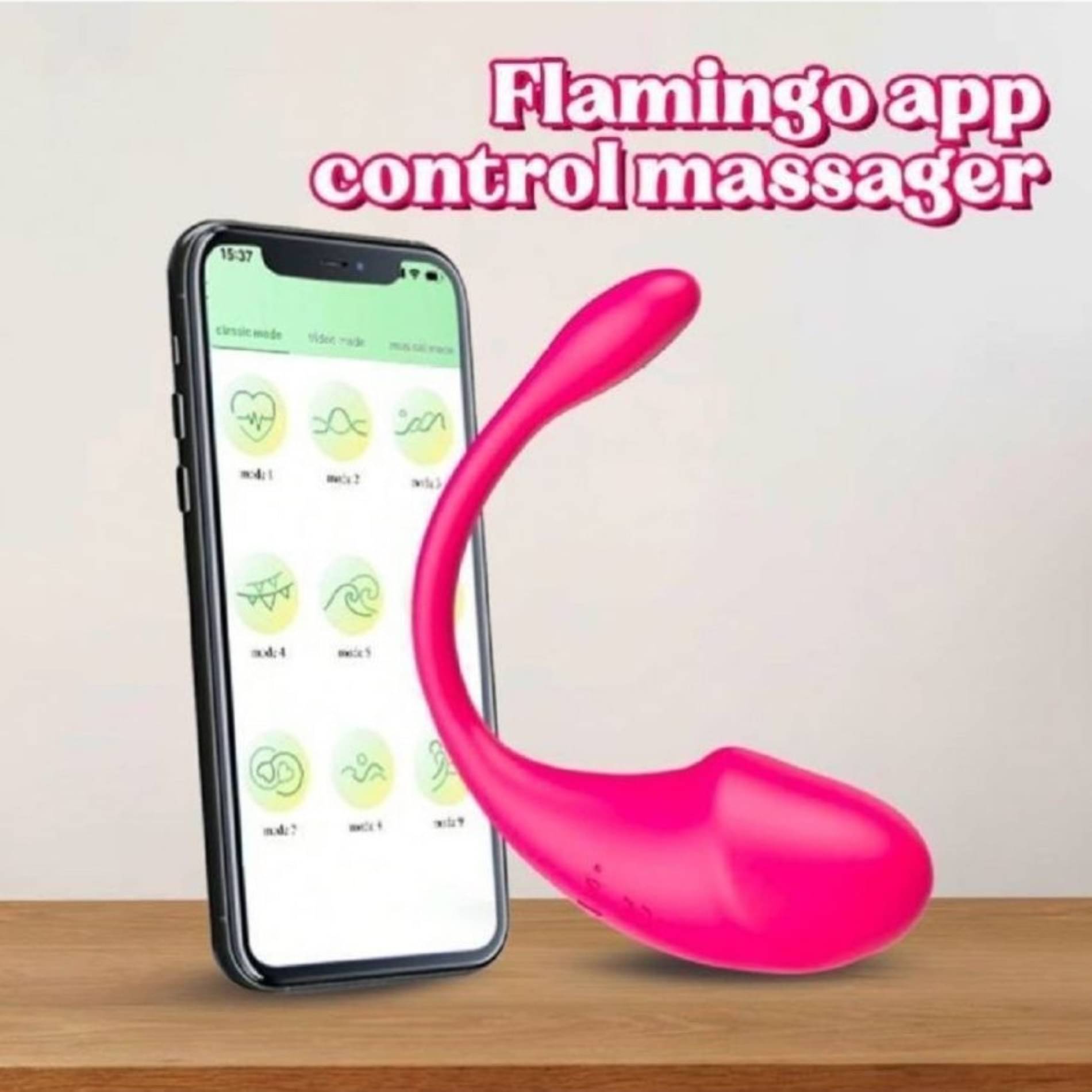     			crazynyt Mobile App Operated Portable Manual Massager
