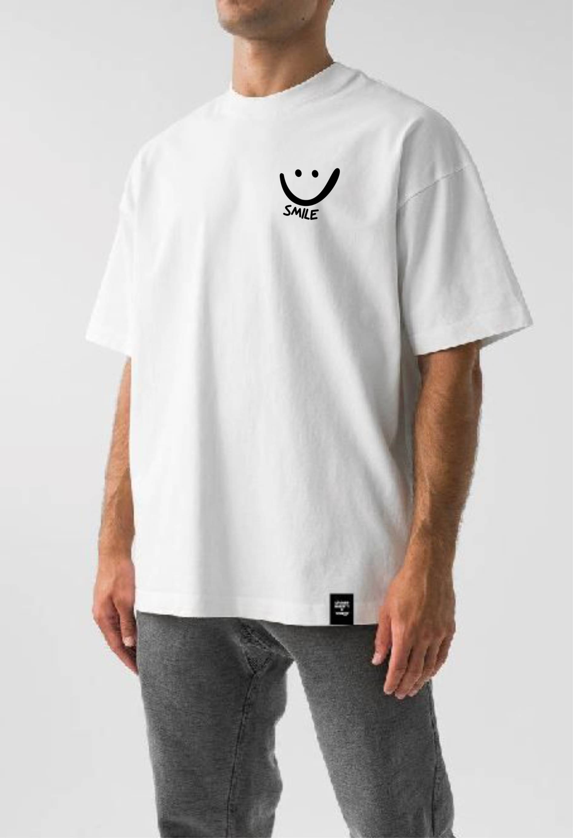 ekadravin Cotton Oversized Fit Solid Half Sleeves Men's Round T-Shirt - White ( Pack of 1 ) ekadravin Cotton Oversized Fit Solid Half Sleeves Men's Round T-Shirt - White ( Pack of 1 )