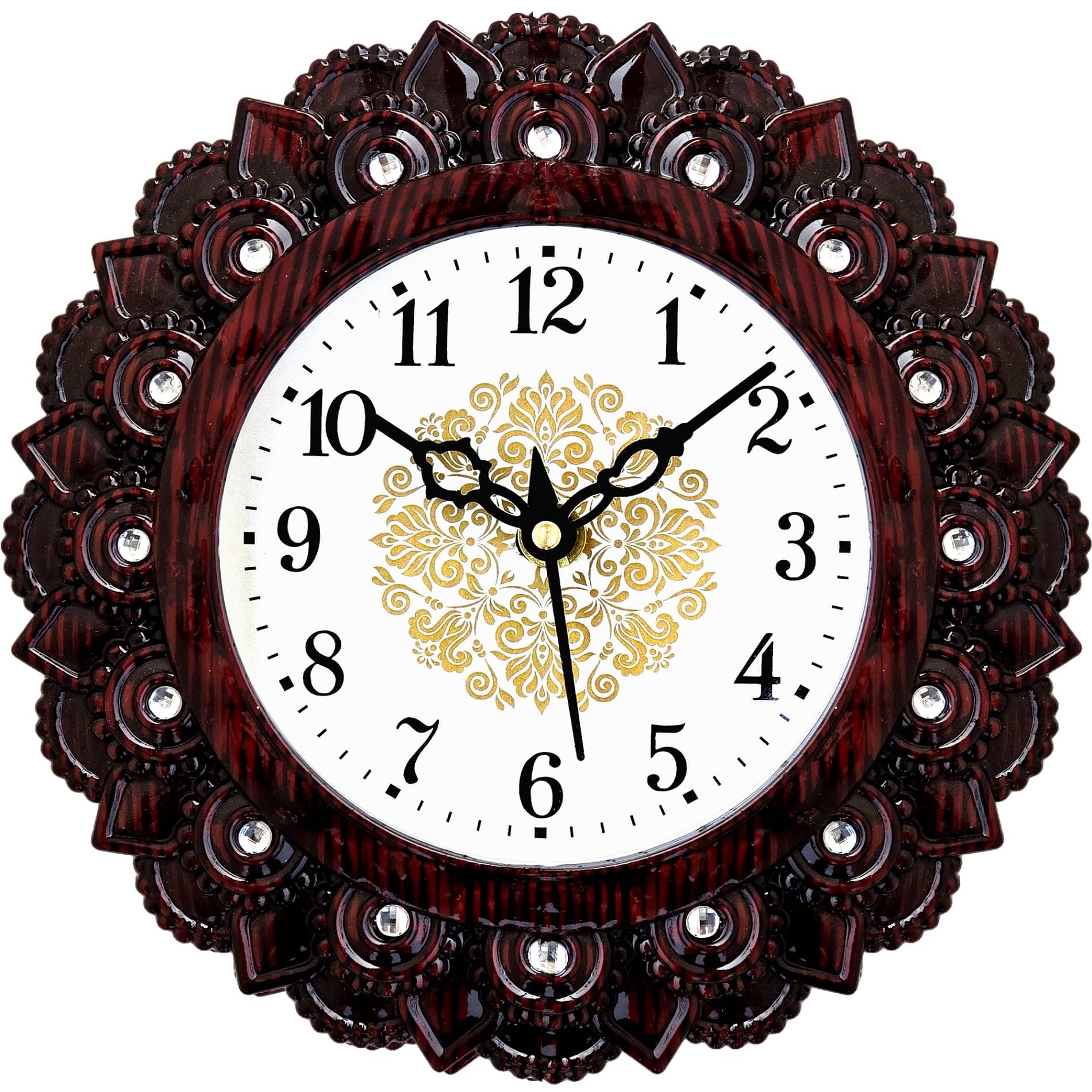 shivaira Circular Analog Wall Clock shivaira Circular Analog Wall Clock