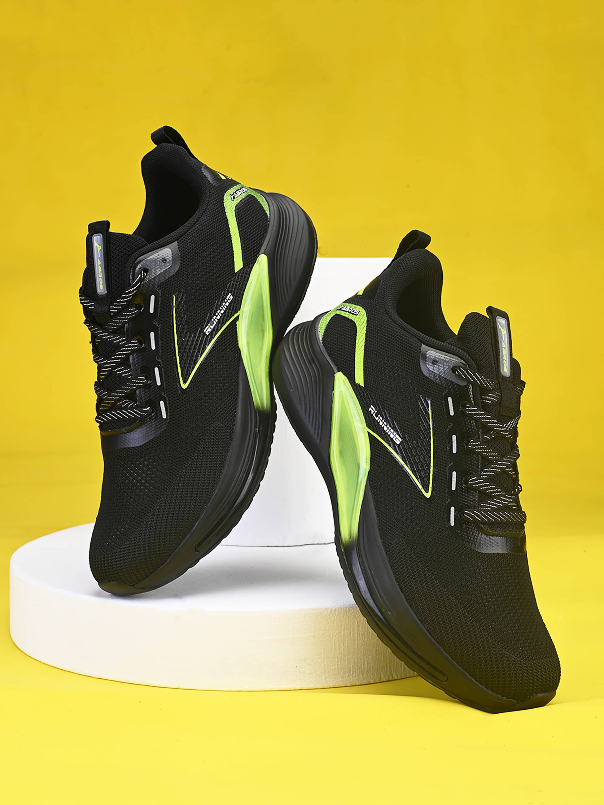 Abros ADVENTURE Black Men's Sports Running Shoes     			Abros ADVENTURE Black Men's Sports Running Shoes