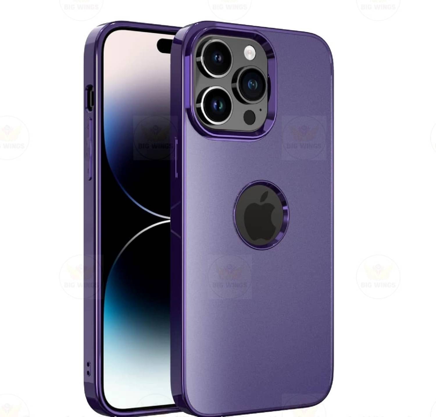 BIG WINGS Shock Proof Case Compatible For Polycarbonate Apple iPhone 14 Pro ( Pack of 1 ) BIG WINGS Shock Proof Case Compatible For Polycarbonate Apple iPhone 14 Pro ( Pack of 1 )