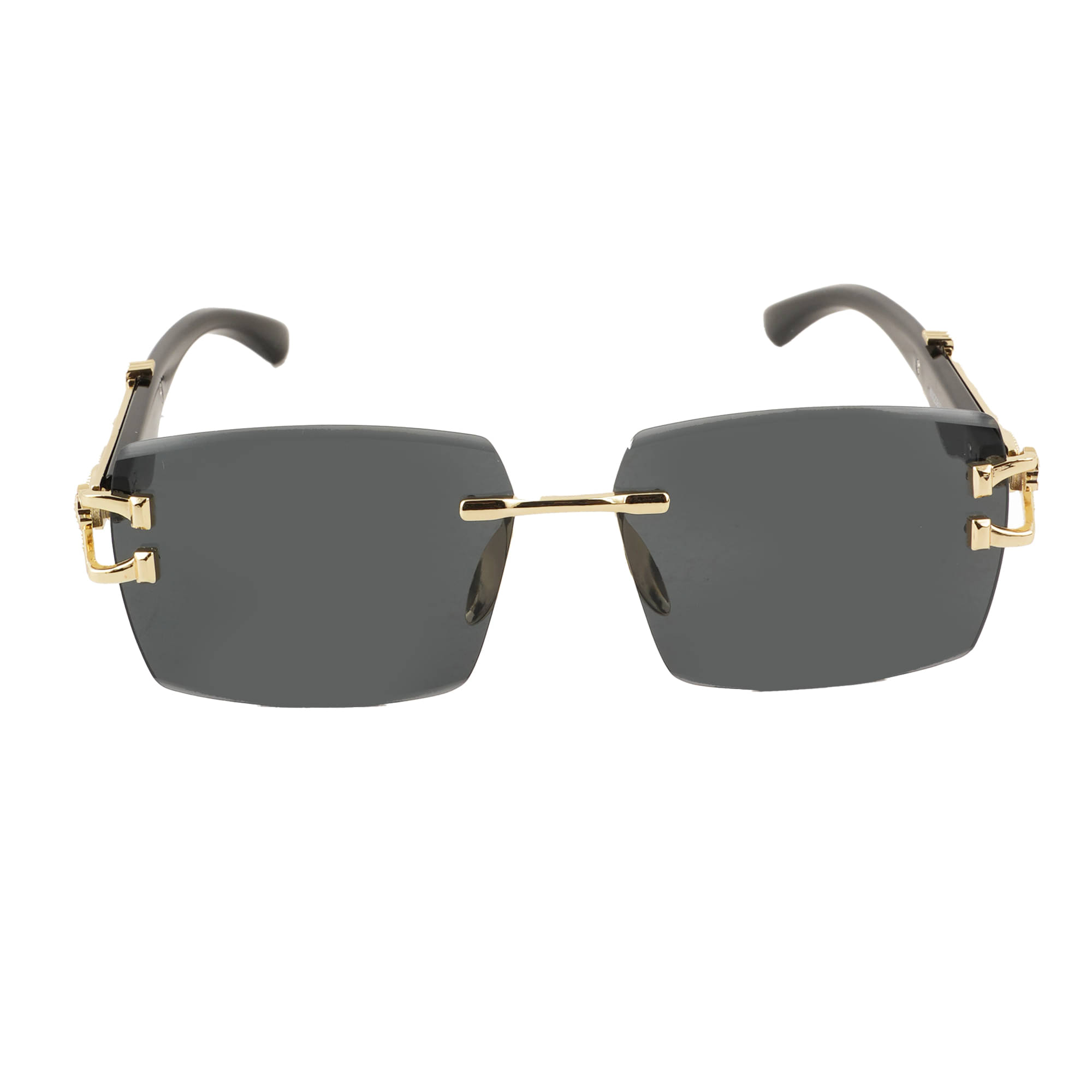     			Bayberry Black Rectangular Sunglasses ( Pack of 1 )