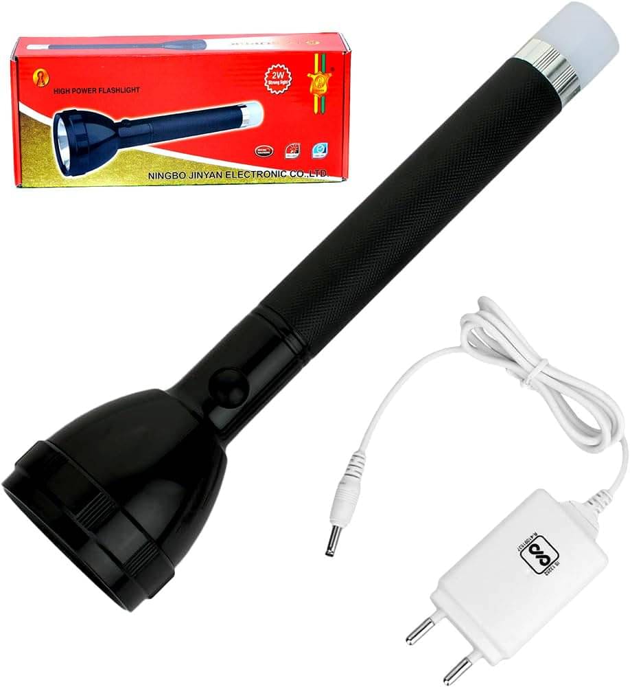     			CHARKEE - 40W Rechargeable Flashlight Torch ( Pack of 1 )