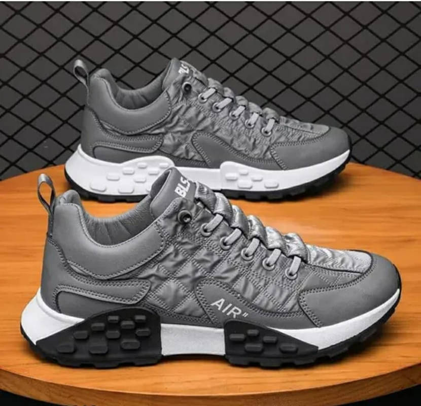     			Densu Grey Men's Lifestyle Shoes
