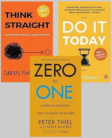     			Do It Today + Think Straight + Zero To One