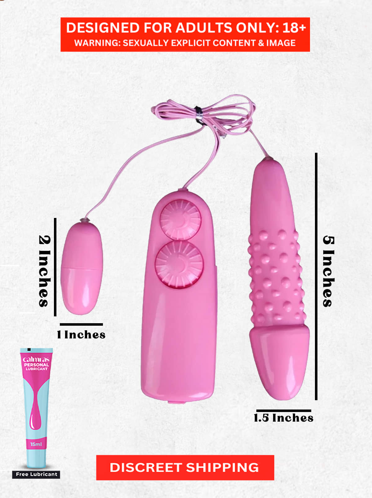 two person vibrator Buy Exotic Sexual Vibrator By Naughty Nights | Dual Mode + Free Lube -  Price ₹1549
