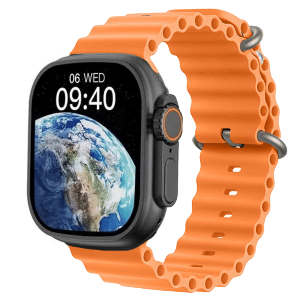 FD1 AMOLED Sim Calling Smart Watch with Silicone Strap Upto 24 hours Backup ( Orange ) FD1 AMOLED Sim Calling Smart Watch with Silicone Strap Upto 24 hours Backup ( Orange )