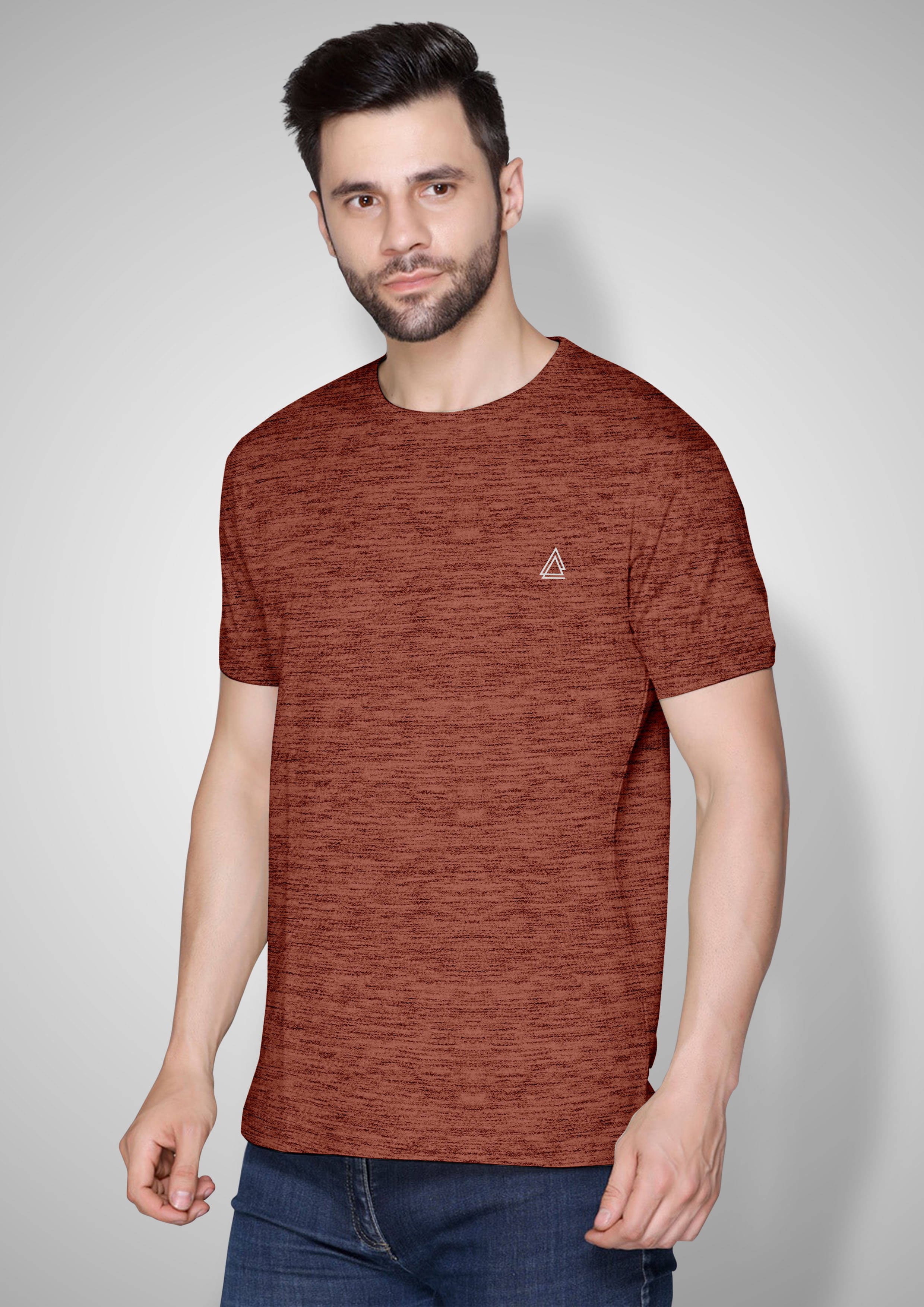 FTX Polyester Regular Fit Self Design Half Sleeves Men's Round T-Shirt - Orange ( Pack of 1 ) FTX Polyester Regular Fit Self Design Half Sleeves Men's Round T-Shirt - Orange ( Pack of 1 )