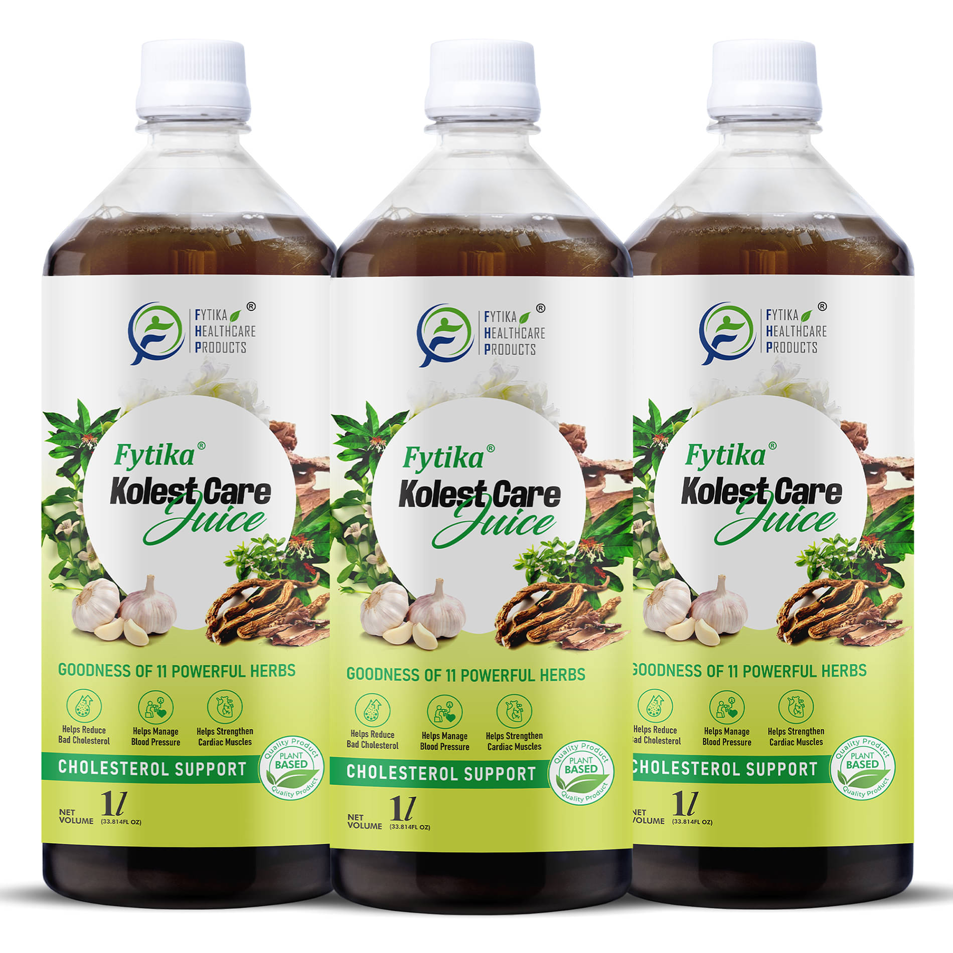    			Fytika Kolest Care Juice Cholesterol Support Juice 3L (Pack of 3)