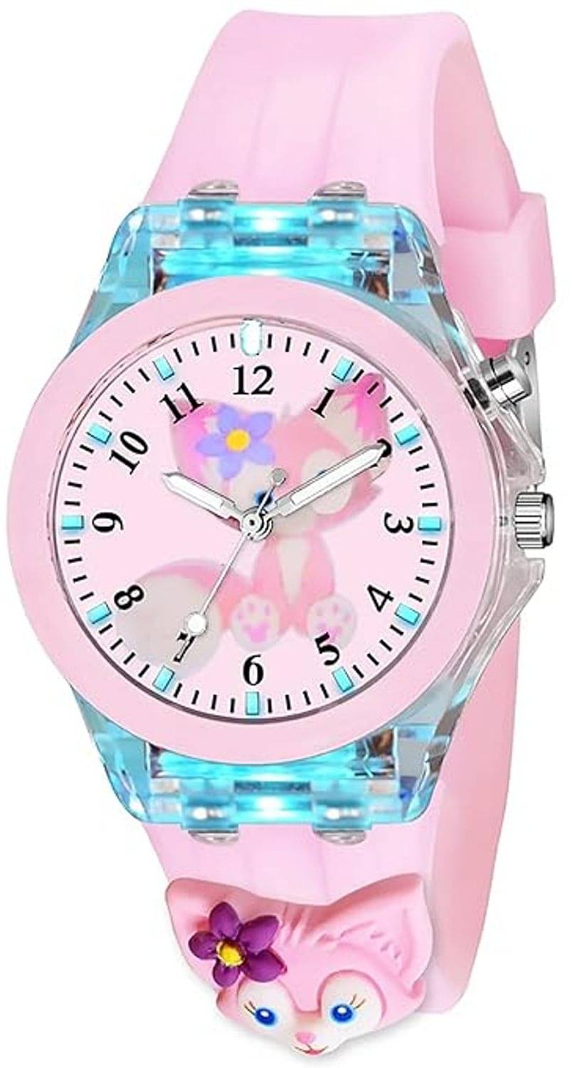    			Fadiso Fashion Pink Dial Analog Girls Watch ( Pack of 1 )