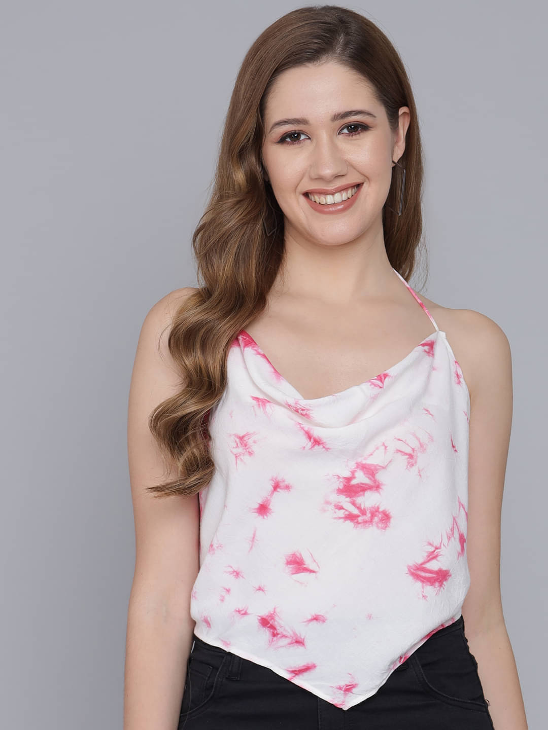 Flamboyant Women's Viscose Rayon Backless ( Pink )     			Flamboyant Women's Viscose Rayon Backless ( Pink )