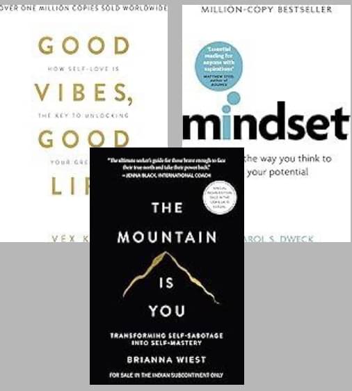     			Good Vibes, Good Life + Mindset + The Mountain Is You