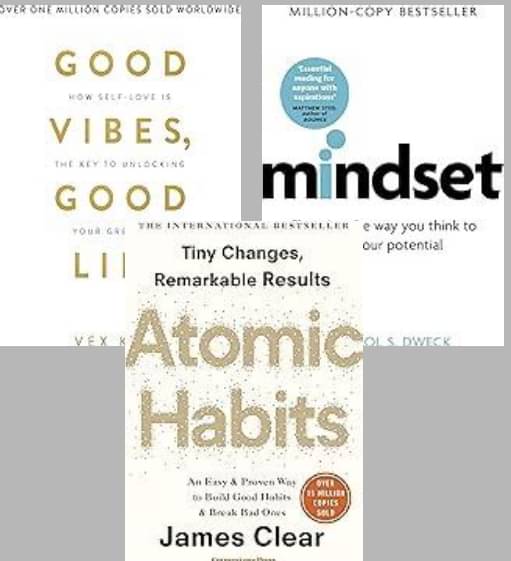     			Good Vibes, Good Life + Mindset + Atomic Habits