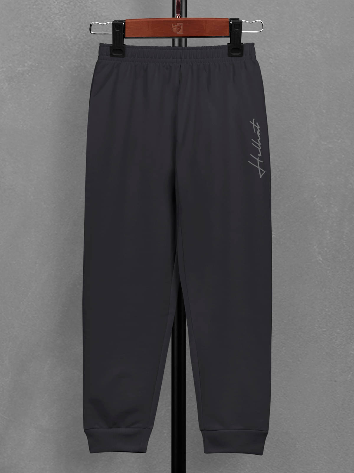     			HELLCAT Pack of 1 Boys Cotton Blend Trackpant ( Grey )