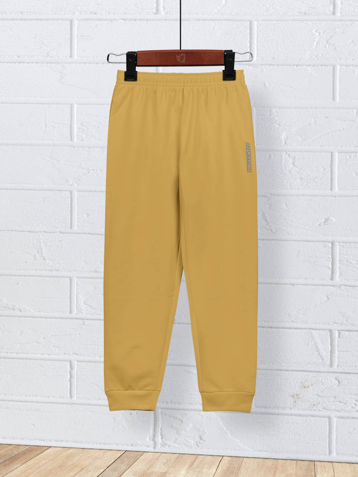     			HELLCAT Pack of 1 Boys Cotton Blend Trackpant ( Yellow )
