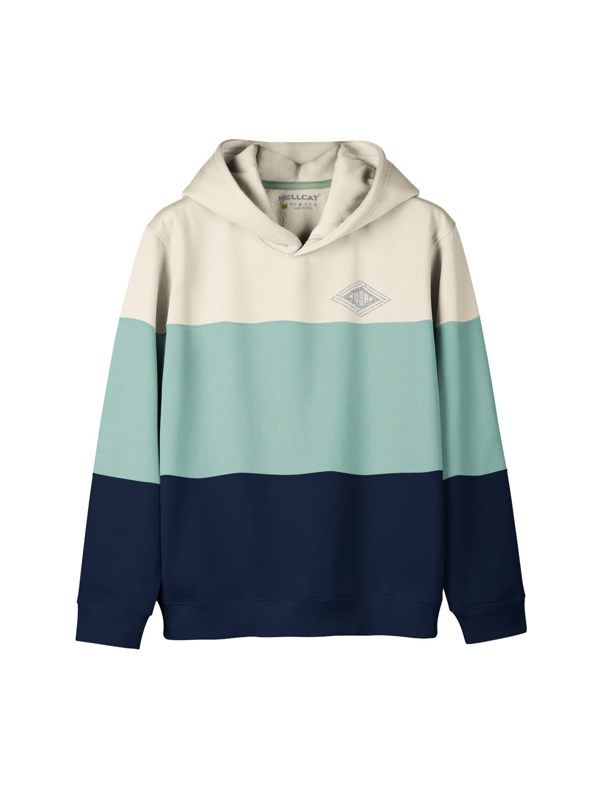     			HELLCAT Pack of 1 Girls Cotton Blend Sweatshirt ( Sea Green )
