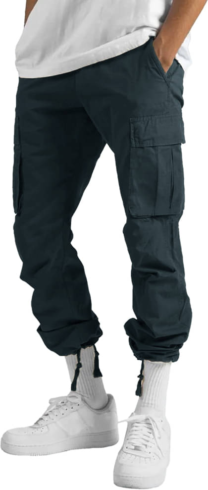     			Eyebogler Regular Flat Men's Cargos - Grey ( Pack of 1 )