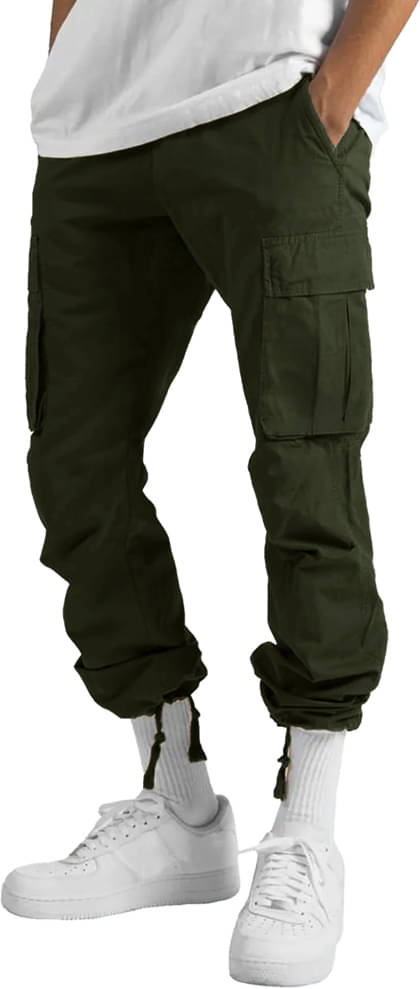     			Eyebogler Regular Flat Men's Cargos - Dark Green ( Pack of 1 )