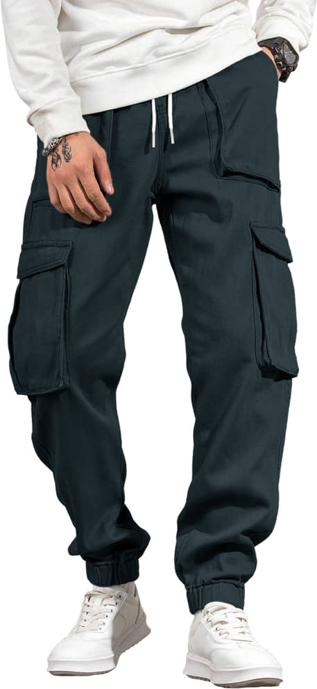 Eyebogler Regular Flat Men's Joggers - Grey ( Pack of 1 ) - Trousers | Buy online on ZillyBuy