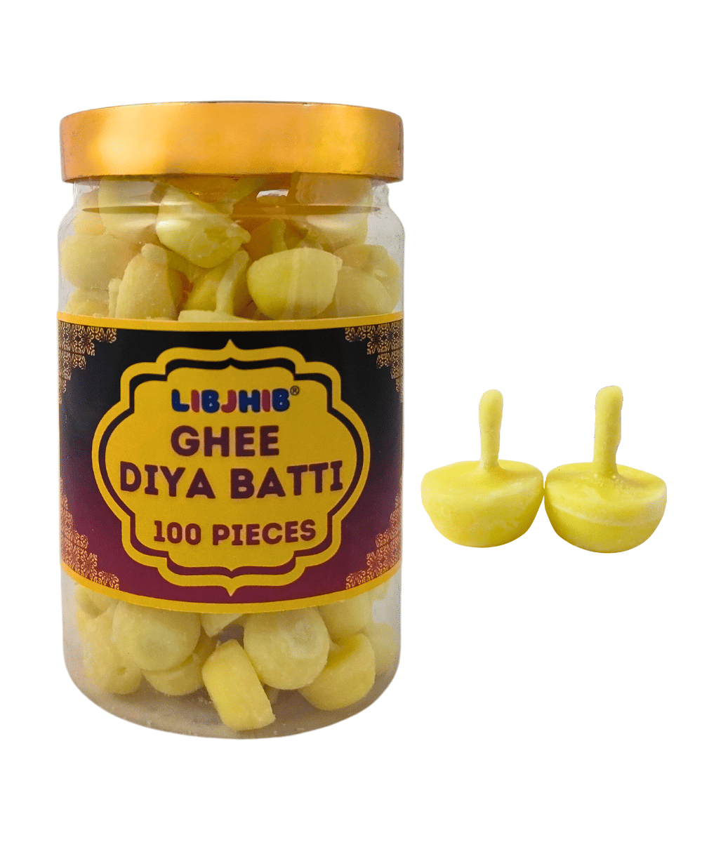     			Libjhib Cotton-Ghee 100 Ghee Batti ( Pack of 1 )