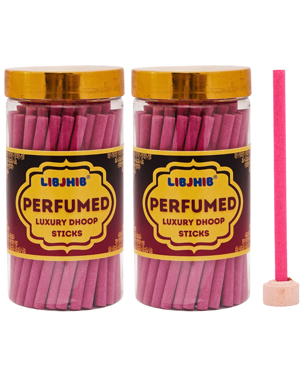 Libjhib Incense Dhoop Sticks Perfumed Scented 120 gm ( Pack of 2 ) Libjhib Incense Dhoop Sticks Perfumed Scented 120 gm ( Pack of 2 )