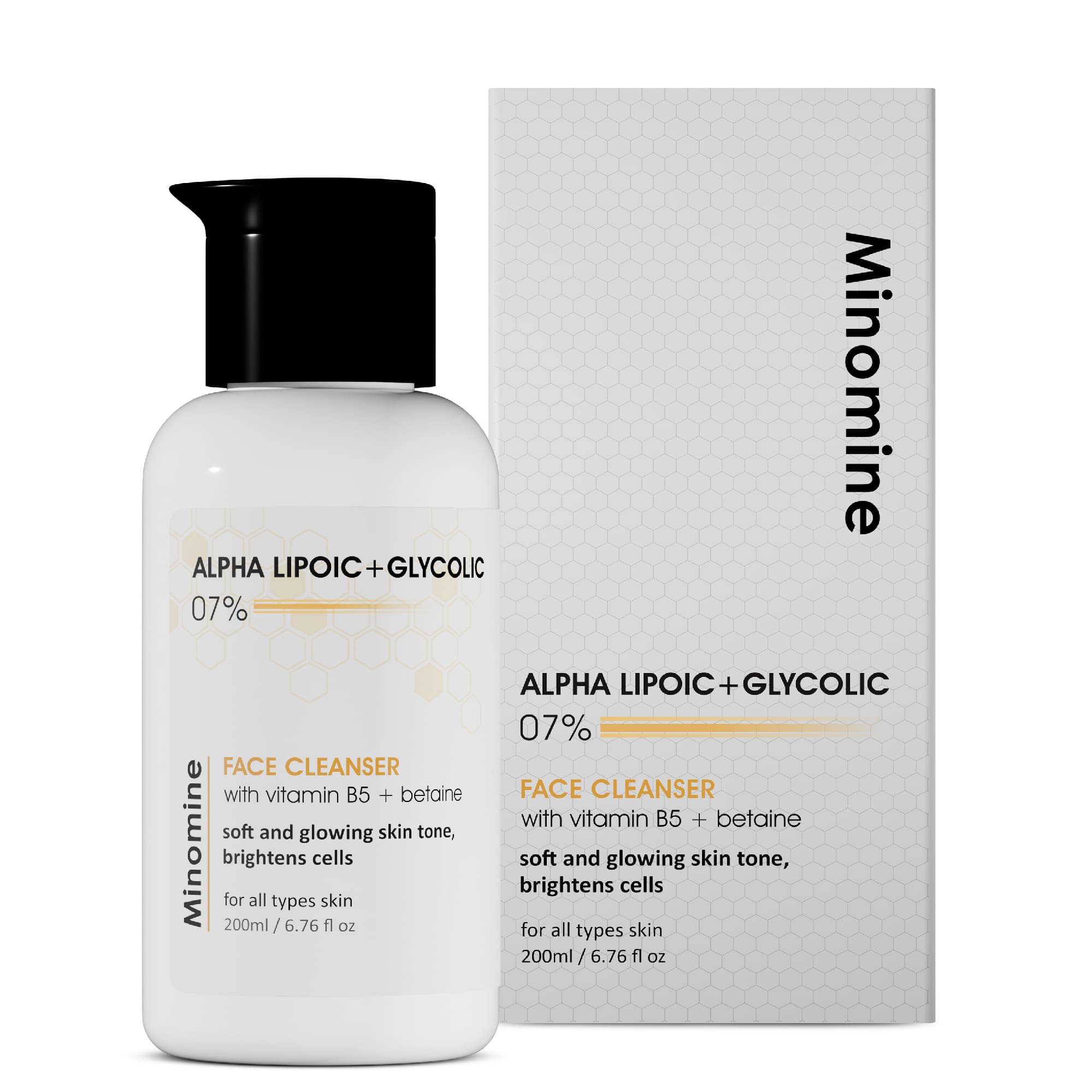 Minomine - Lightening Face Wash For All Skin Type ( Pack of 1 ) Minomine - Lightening Face Wash For All Skin Type ( Pack of 1 )
