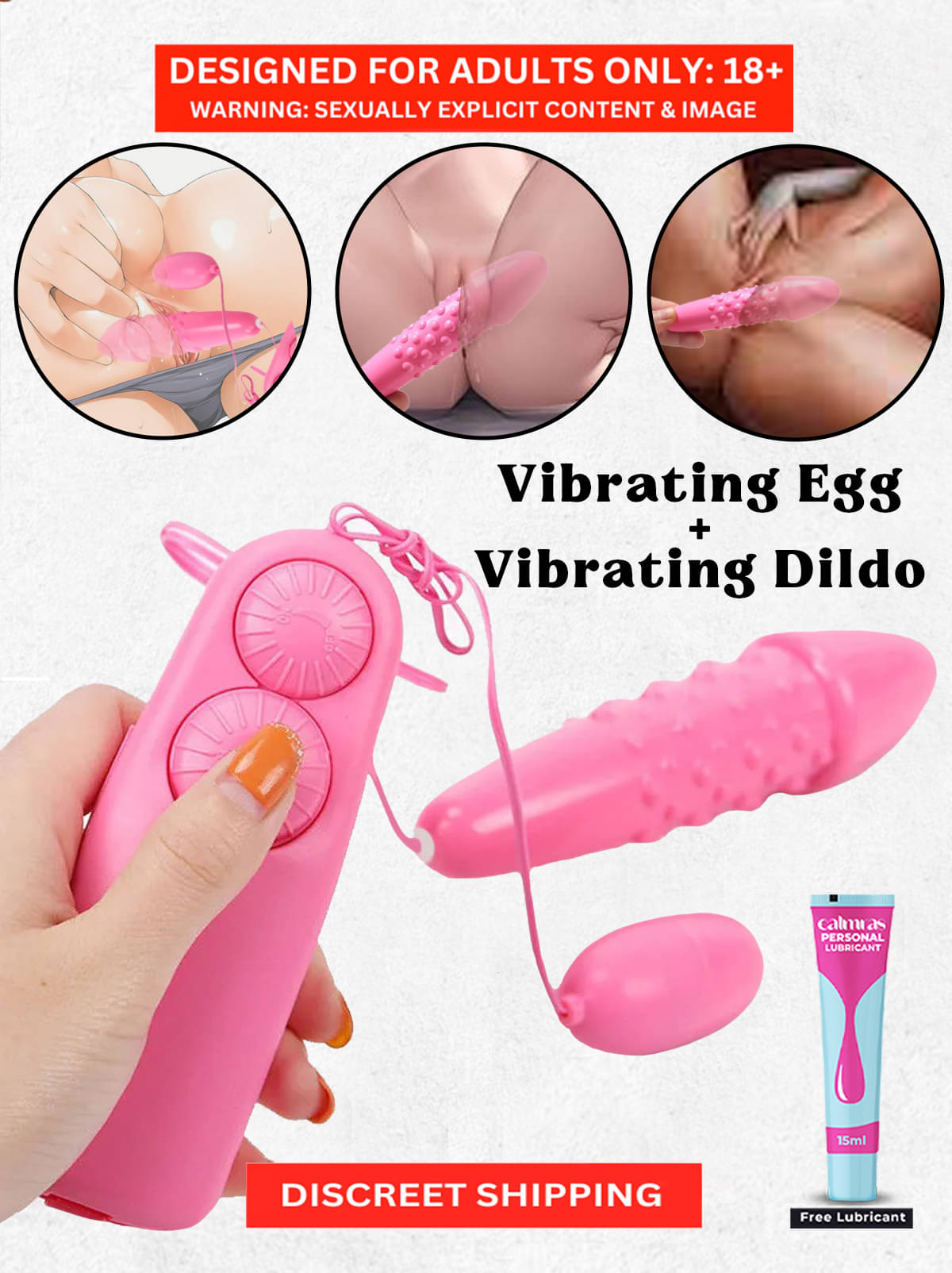 Multi-Speed Dual Vibrating Eggs Super Strong Vibrations For G Spot Stimulation By Naughty Nights With a Free Lubricant Multi-Speed Dual Vibrating Eggs Super Strong Vibrations For G Spot Stimulation By Naughty Nights With a Free Lubricant