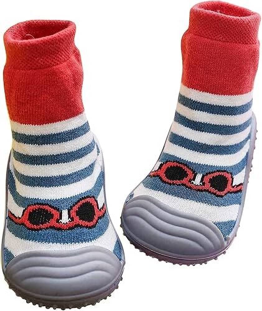     			Neska Moda - Blue Booties For Baby Boy & Baby Girl 12-18 Months ( Pack of 1 )
