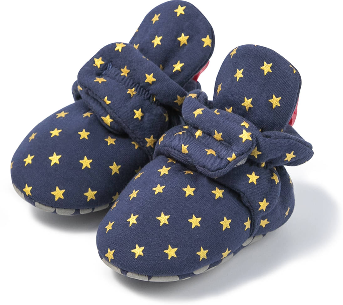     			Neska Moda - Navy Blue  Booties For Baby Boy & Baby Girl 6-12 Months ( Pack of 1 )