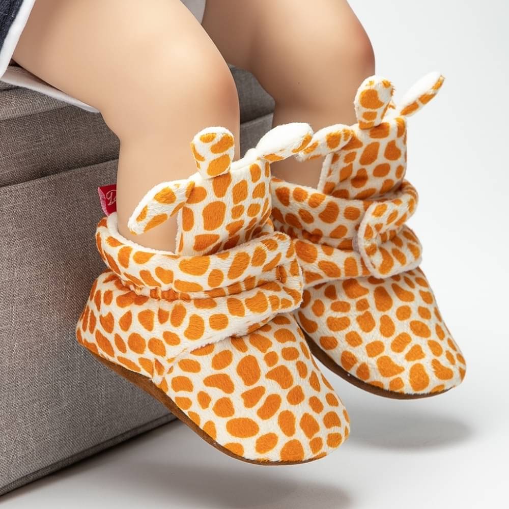     			Neska Moda - Yellow Booties For Baby Boy & Baby Girl 6-12 Months ( Pack of 1 )
