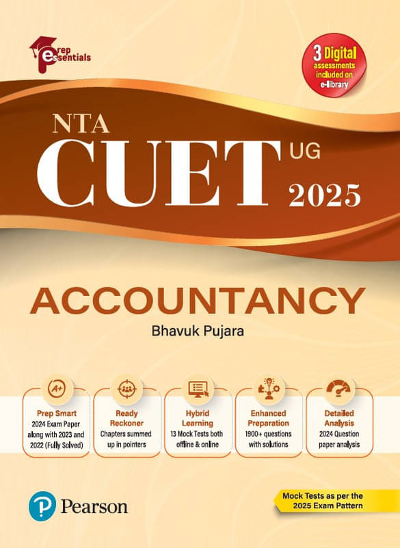     			Prep Essentials NTA CUET (UG) Accountancy - 2025 | Mock Tests As Per the 2025 Exam Pattern | 2024 Exam Paper Along With 2023 and 2022 (Fully-Solved) | 13 Mock Tests Both Offline & Online Exam | 1900+ Questions With Solutions