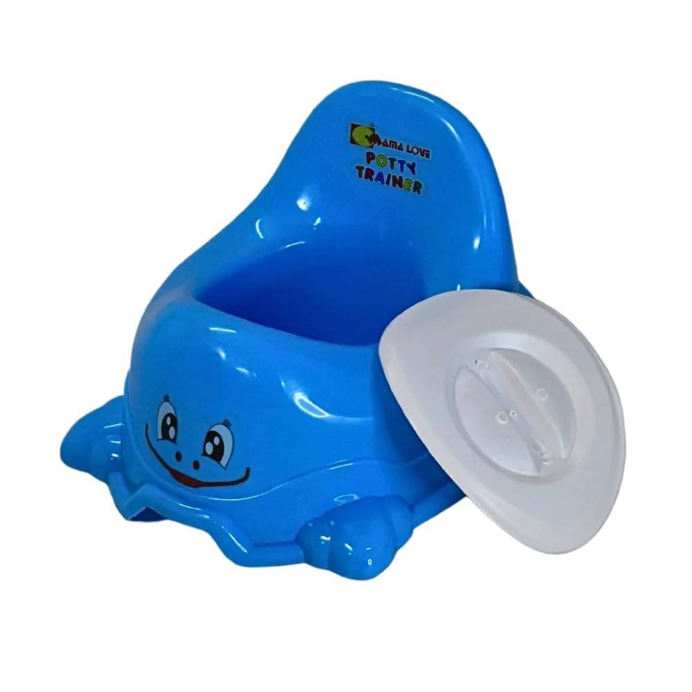     			Puri Goswami Blue Plastic Potty Seat