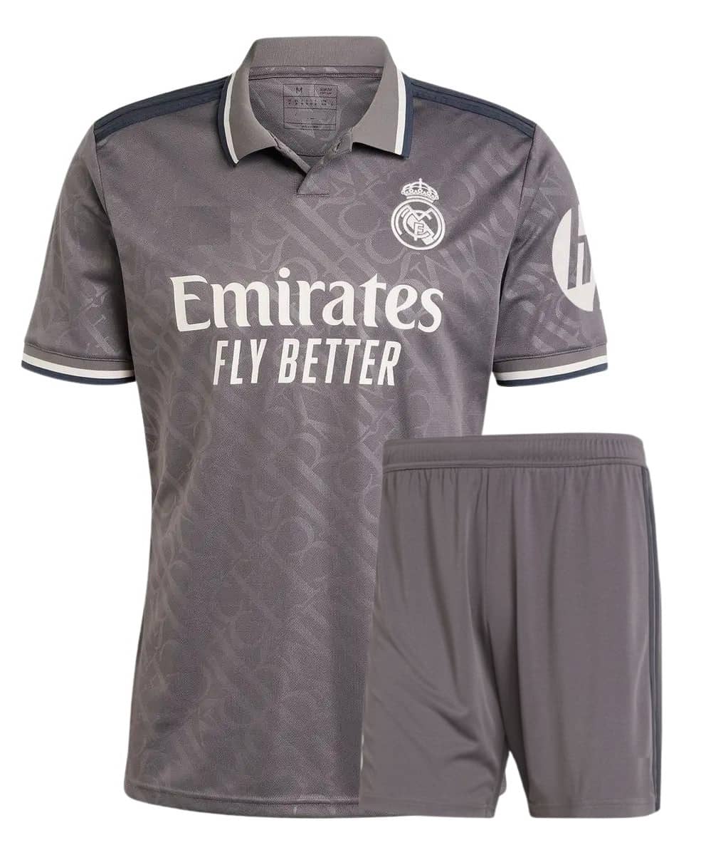 REAL MADRID THIRD JERSEY & SHORTS 2024/25 FOR MEN & WOMEN - Sports and Fitness Equipment | Buy online on ZillyBuy