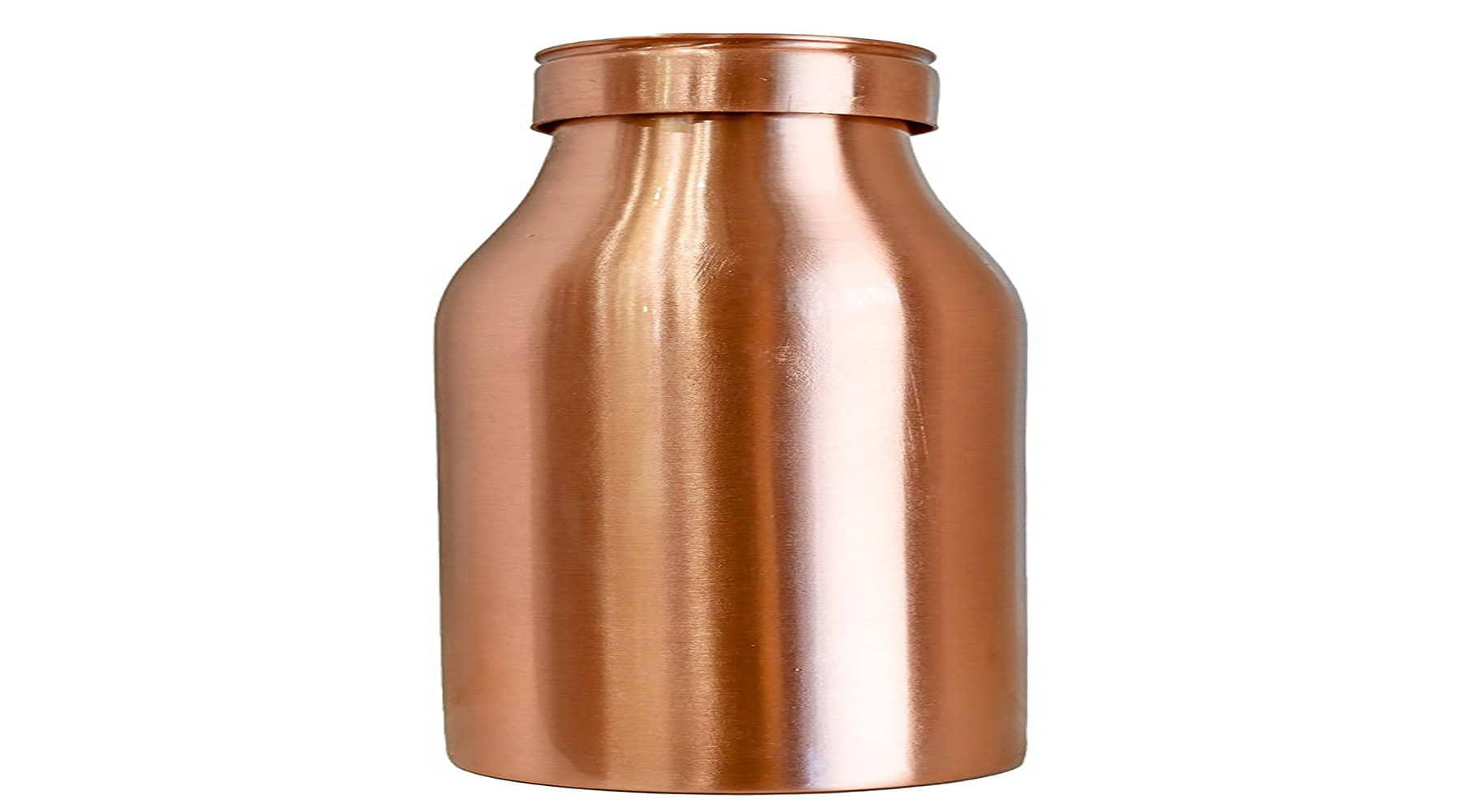 Shakuntla Vintage Gold Copper Water Bottle 1000 mL ( Set of 1 )