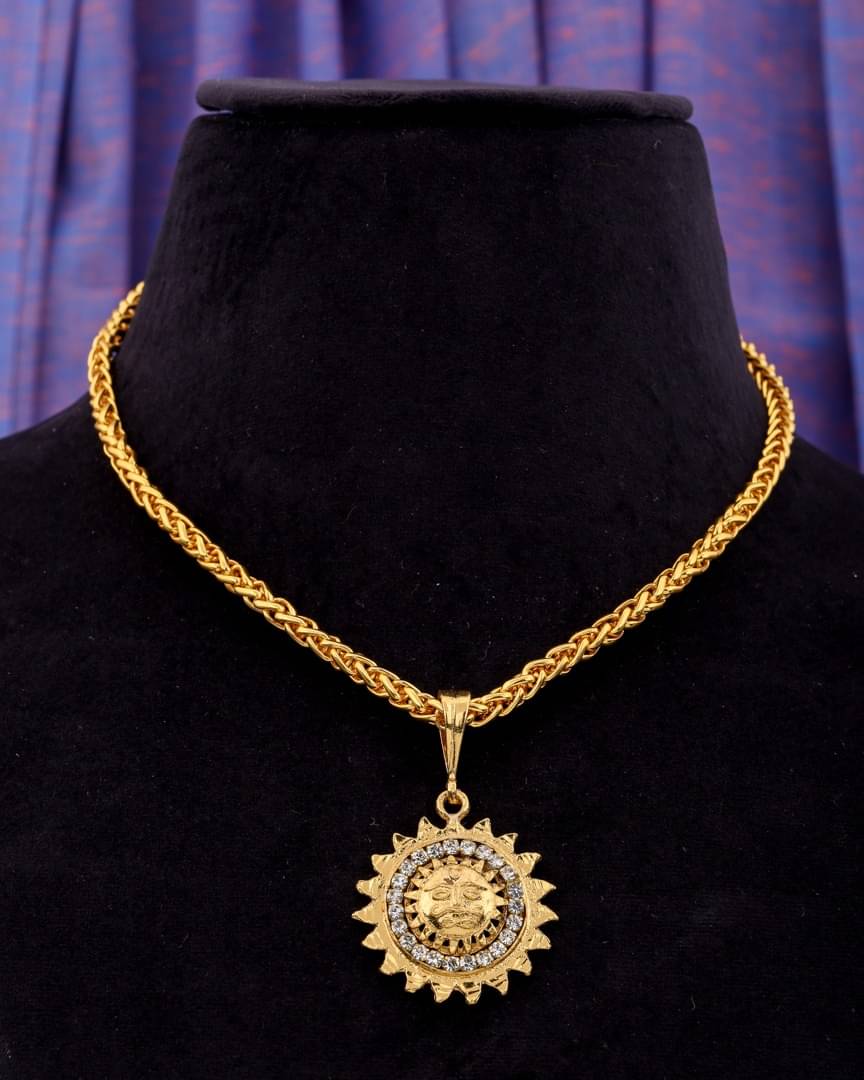 Swastik Creation Gold Plated Chains Combo ( Set of 1 ) Swastik Creation Gold Plated Chains Combo ( Set of 1 )