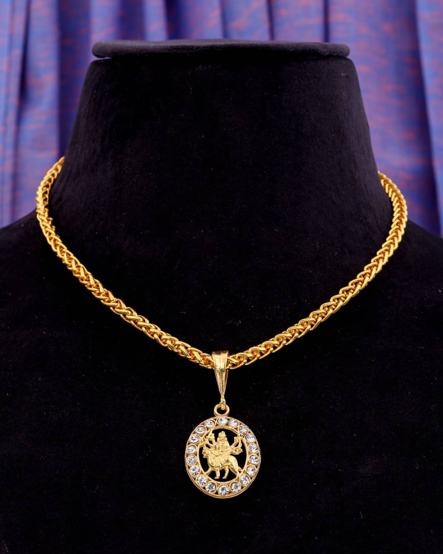 Swastik Creation Gold Plated Chains Combo ( Set of 1 ) Swastik Creation Gold Plated Chains Combo ( Set of 1 )